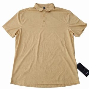 lululemon athletica Men's Beige Polo Shirt